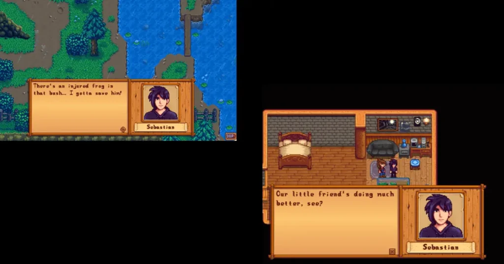 Stardew Valley Sebastian Schedule, Best Gifts, Heart Events 8 14 Hearts Event of Sebastian