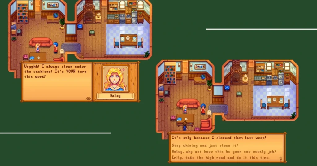 Haley Stardew Valley | A Complete Guide to Her Personality 2 two hearts event of haley