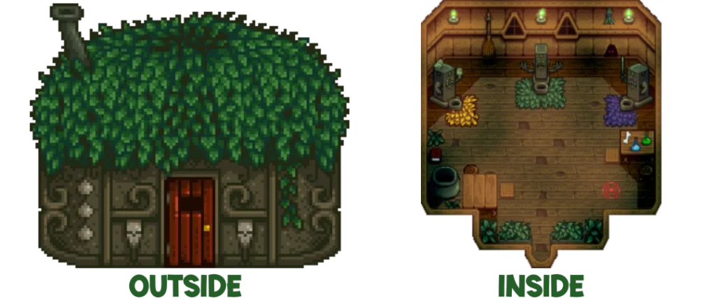 Witch Stardew Valley | Who She Is, Where is Her Hut & Swamp 2 Witch's Hut